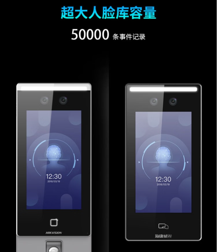 海康威视人脸智能门禁DS-K1T6XYZUV-ABCD